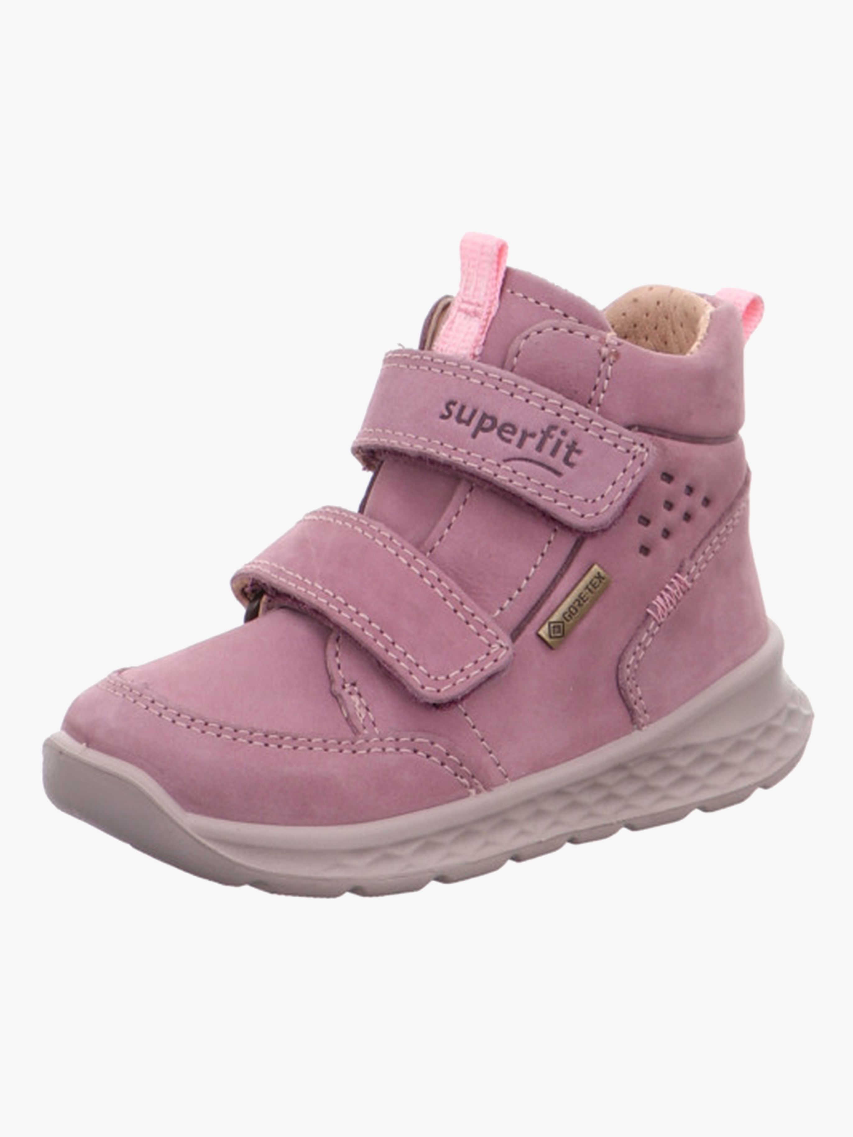 Superfit Breeze Mid GTX Kinder Sneaker, Purple/Pink, 25, Kinderschuhe