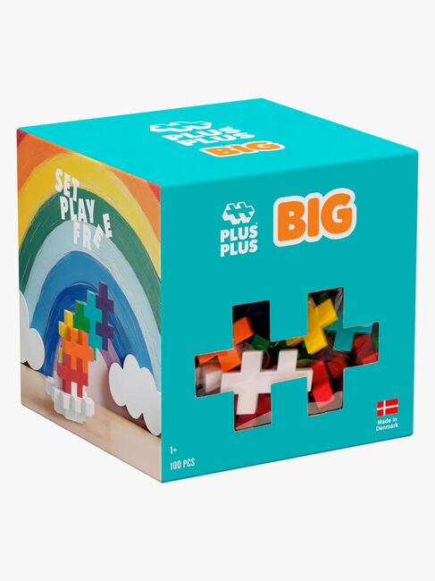 Plus-Plus BIG Bausatz Rainbow Mix 100 Teile