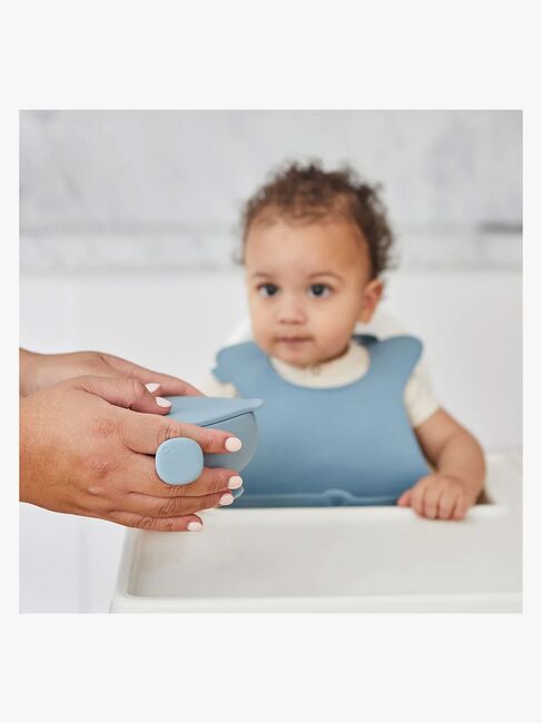 b.box Schüssel mit Deckel Silikon, Ocean