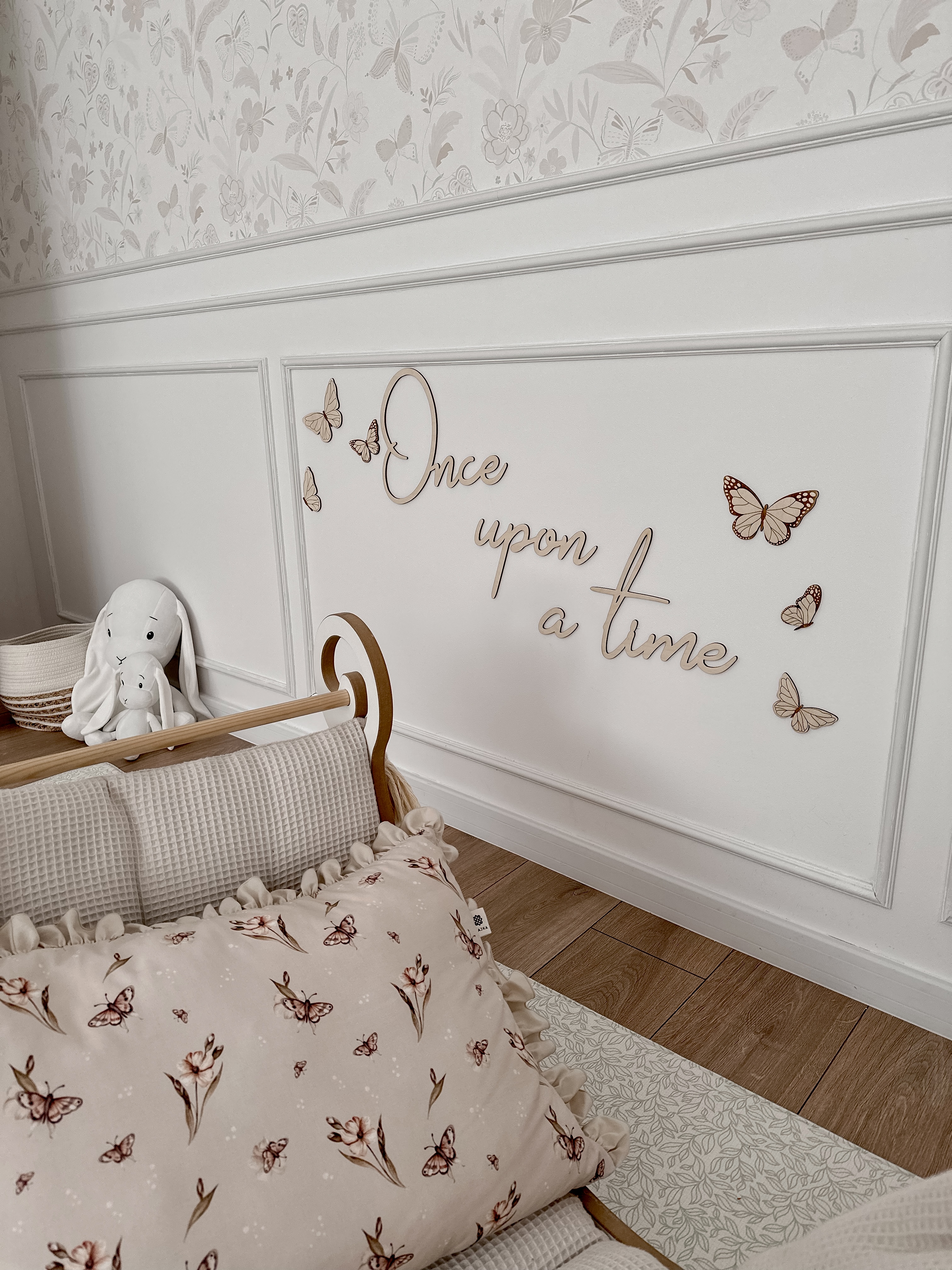 lis wycina Once Upon A Time 2 Wanddekoration Schmetterlinge