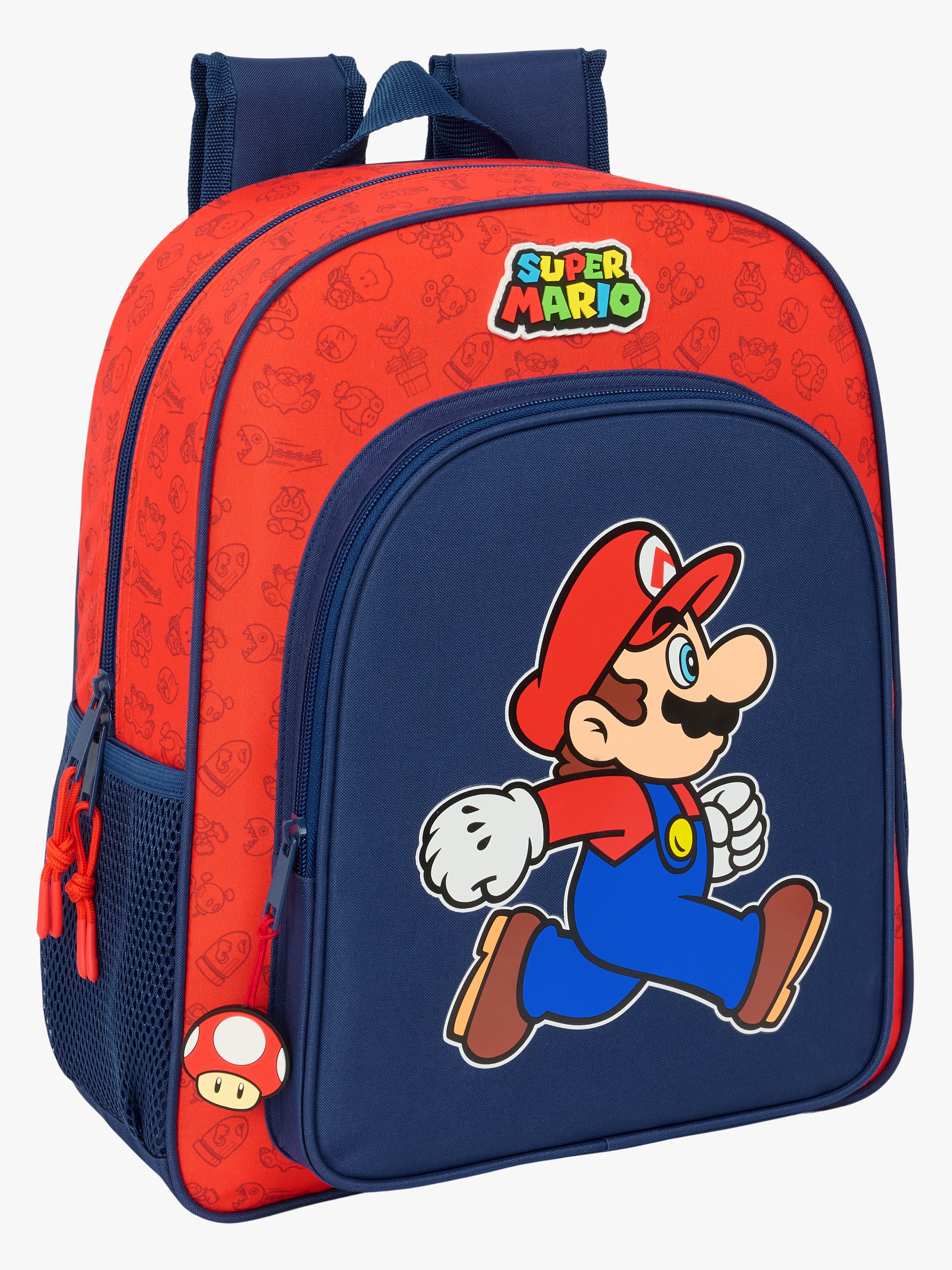 Junior Kinder Rucksack 15L Trick, Dunkelblau / Rot
