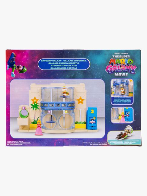Super Mario Galaxy Movie Spielset Gateway Galaxy Diorama