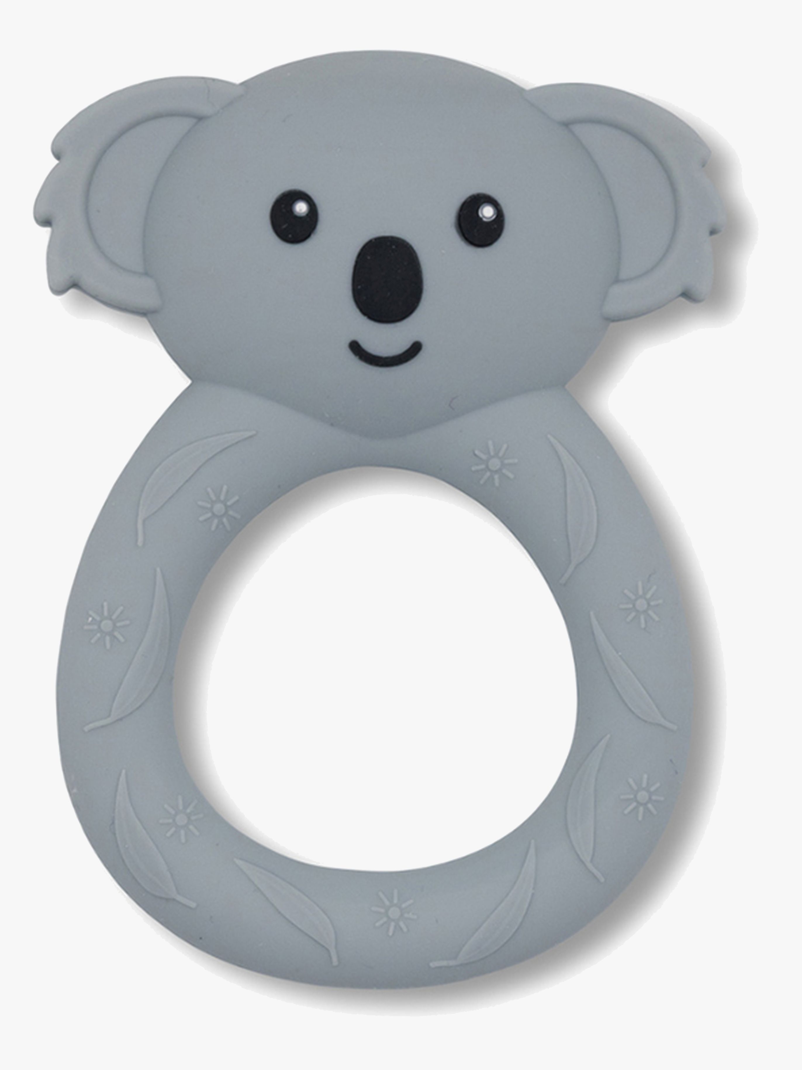 Koala Beißring Silikon, Eucalyptus