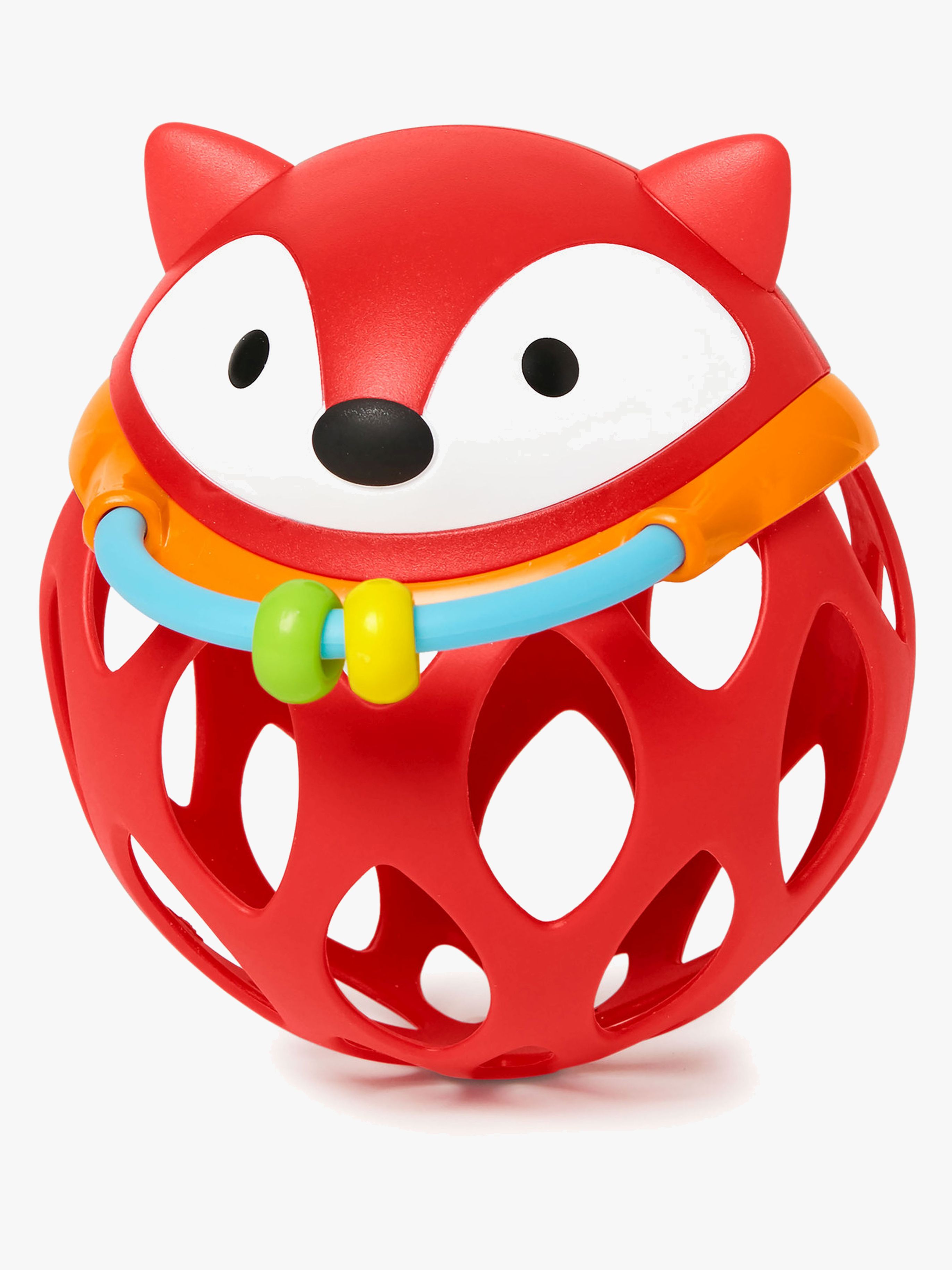 Explore & More Rassel Fuchs, Babyspielzeug