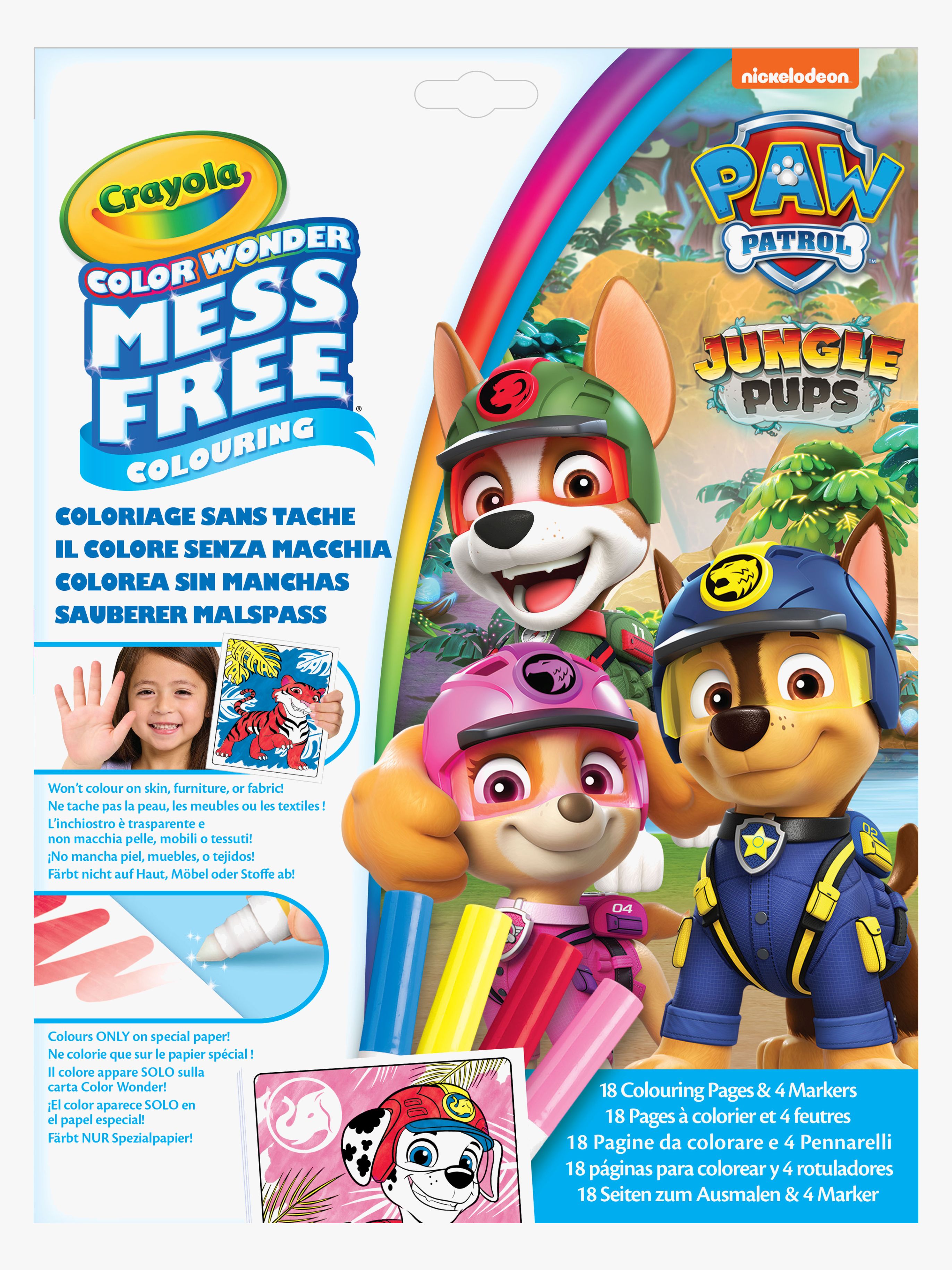 Crayola Paw Patrol Malbuch
