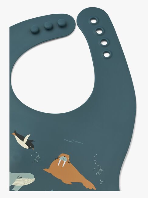 LIEWOOD Ember Gemusterte Lätzchen 2er-Pack, Arctic Sea/Ocean view