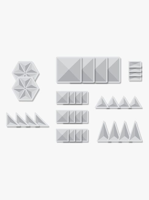 Connetix Magnetische Bauteile Clear Starter-Set 34 Teile