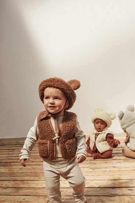 BINIBAMBA Merino Snuggle Weste, Bruno