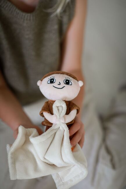 Willi Wiberg Schmusetuch, Beige