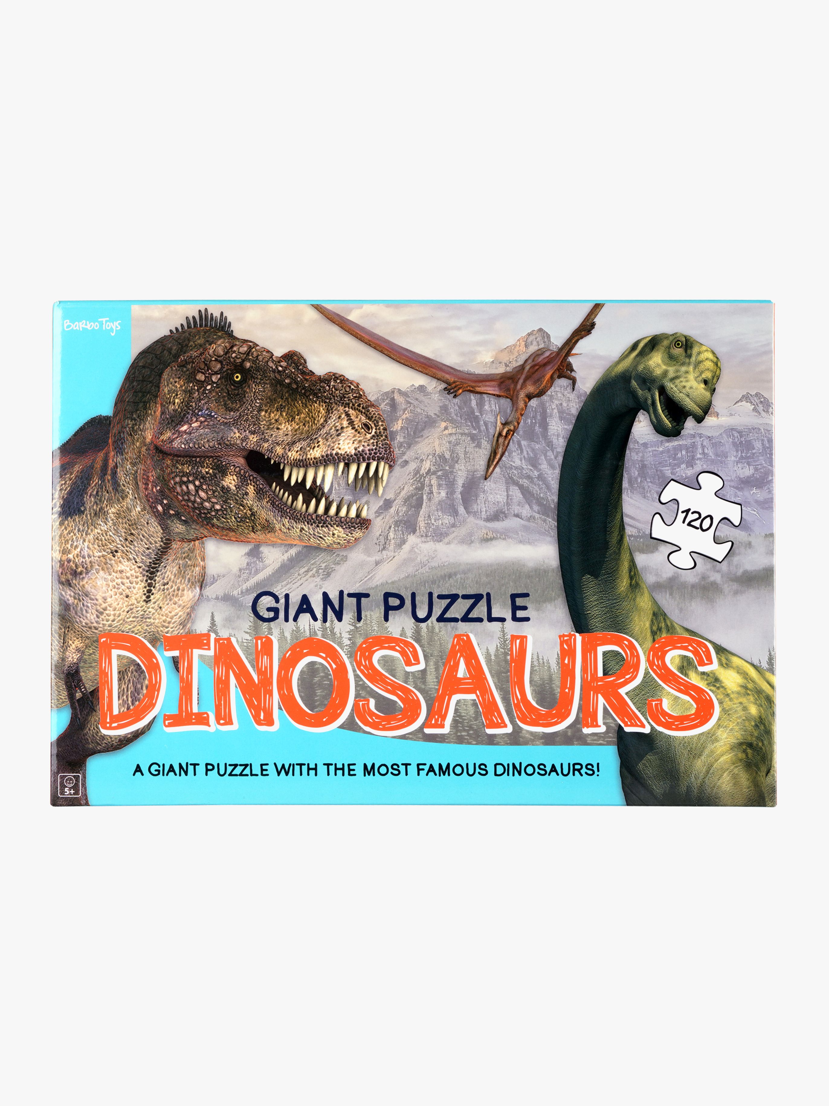 Großes Bodenpuzzle Dinosaurier 120 Teile