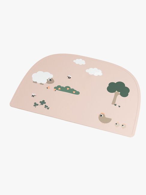 Done By Deer Tiny Farm Tischset Silikon, Powder