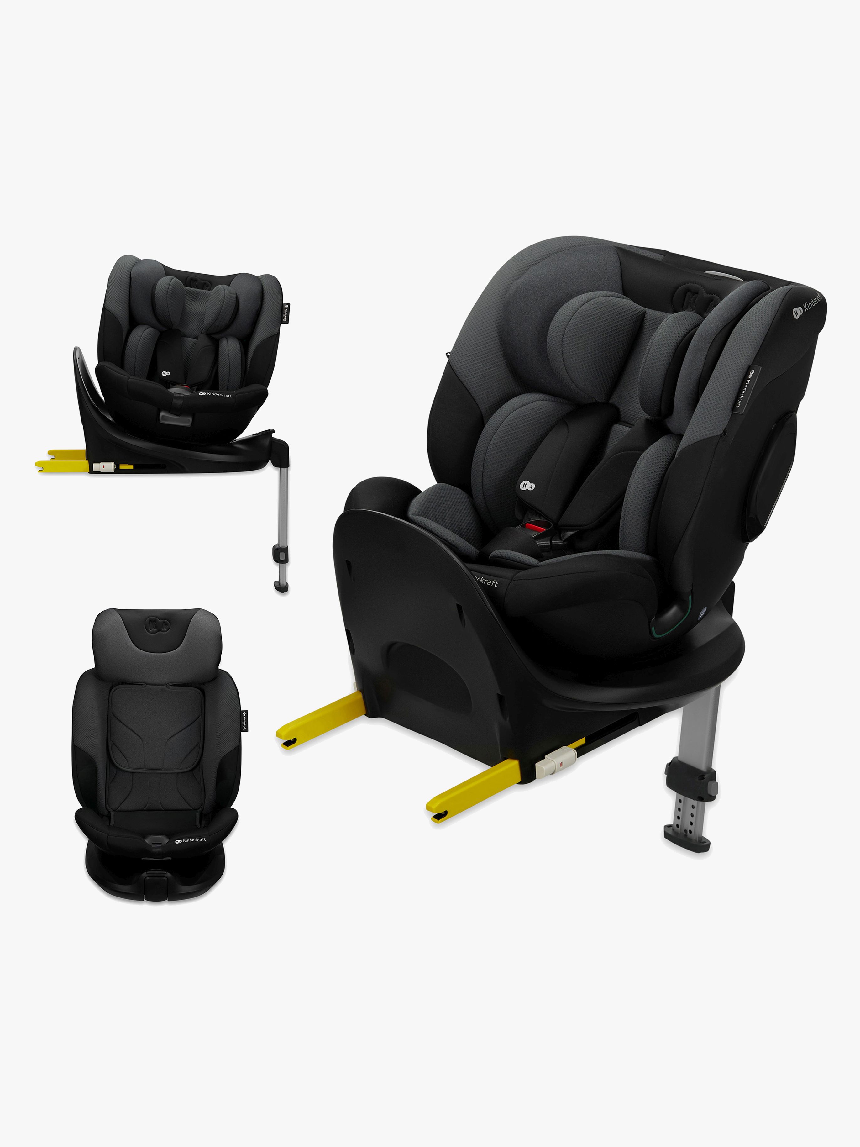 Kinderkraft I-FIX i-Size Kindersitz, Graphite Black