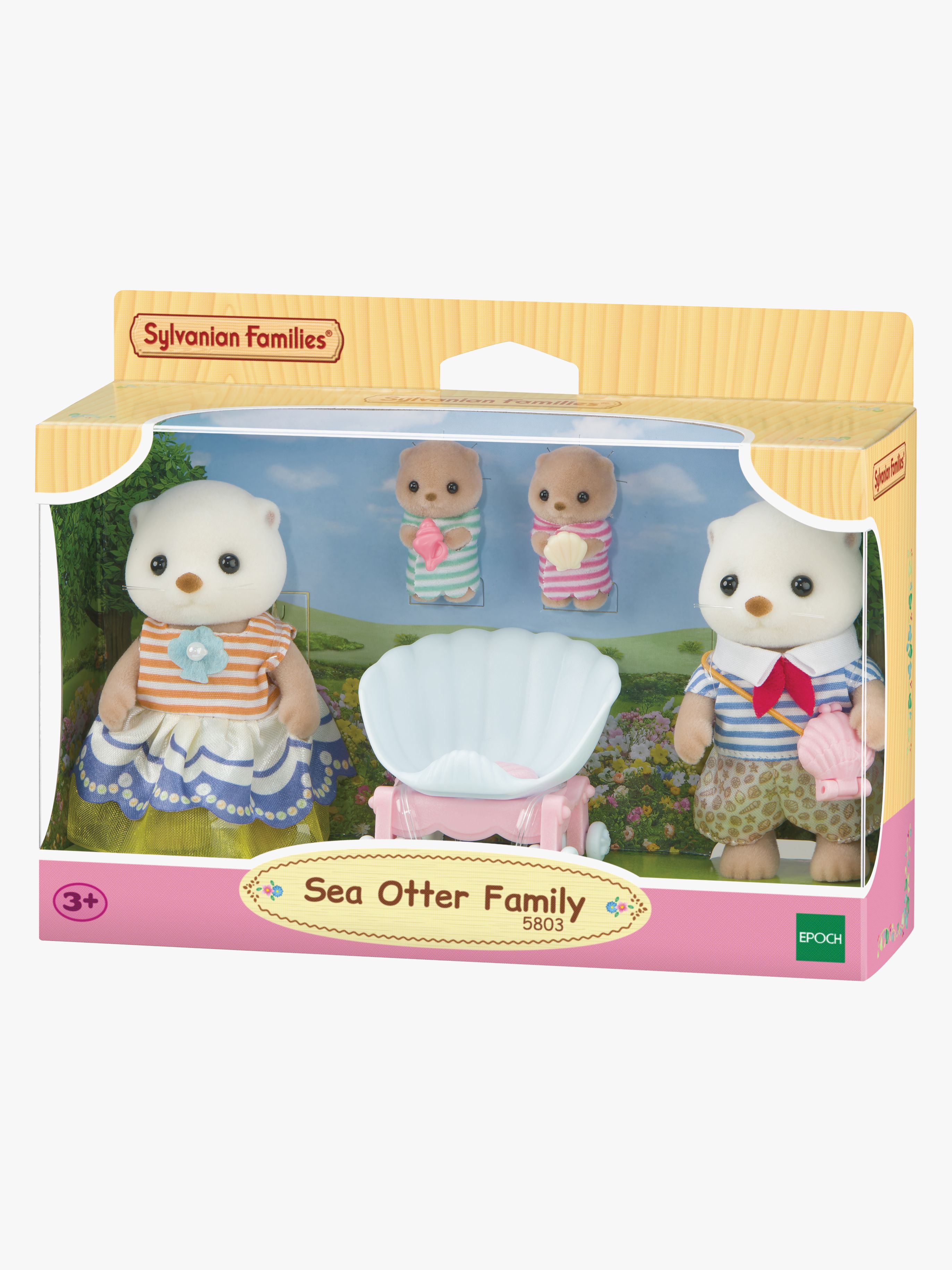 Figurenset Familie Seeotter