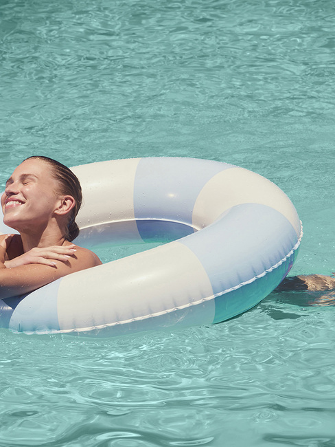 SUNNYLiFE Schwimmring, La Mer Blue