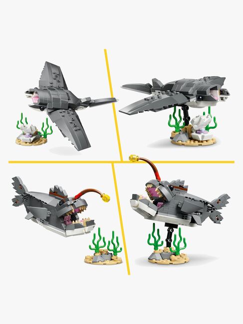 LEGO Creator 31381 Wilder Hai mit Schatztruhe