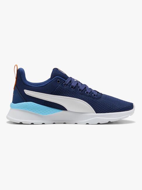 Puma Anzarun Lite Sneaker, Blue Jewel/Vermillion