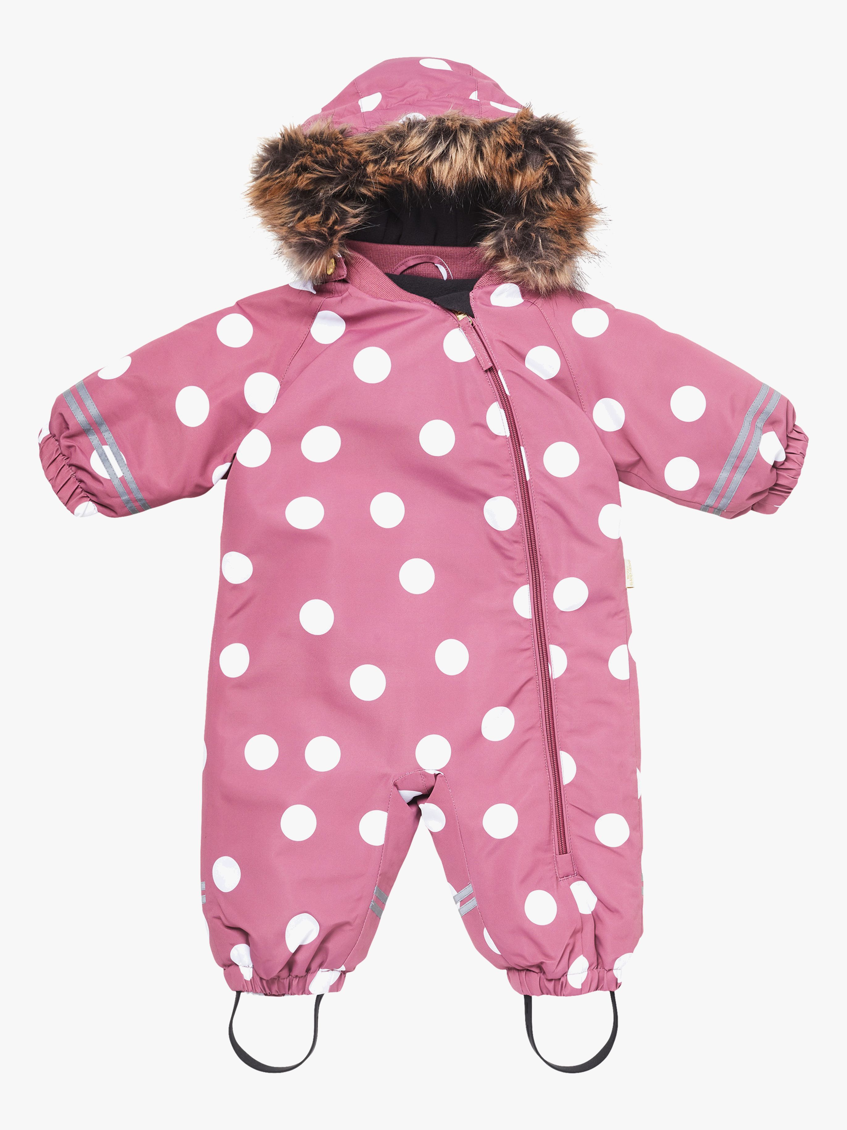 Amour Babyoverall, Big Dots Mesa Rose, 92