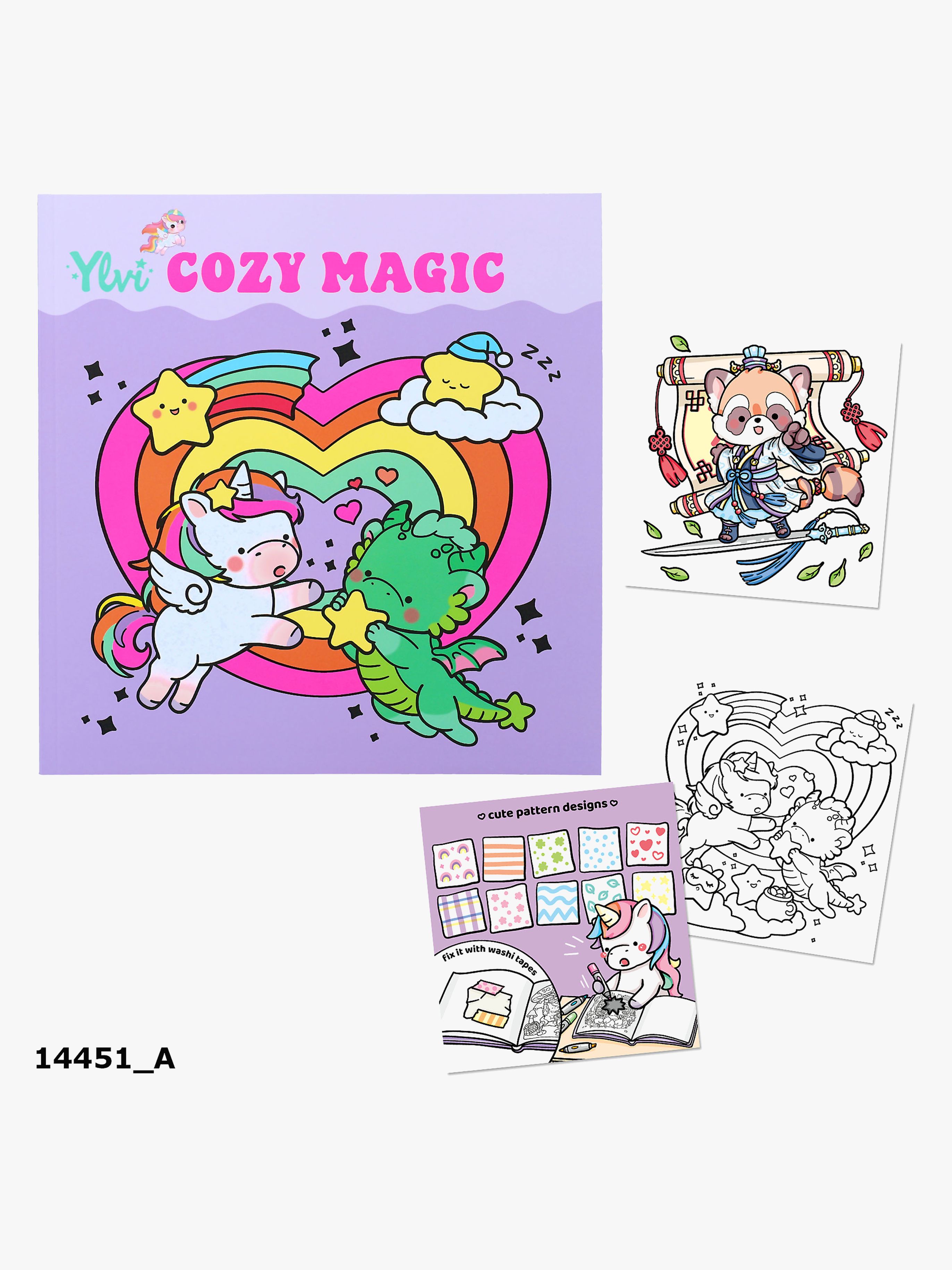 Cozy Magic Malbuch