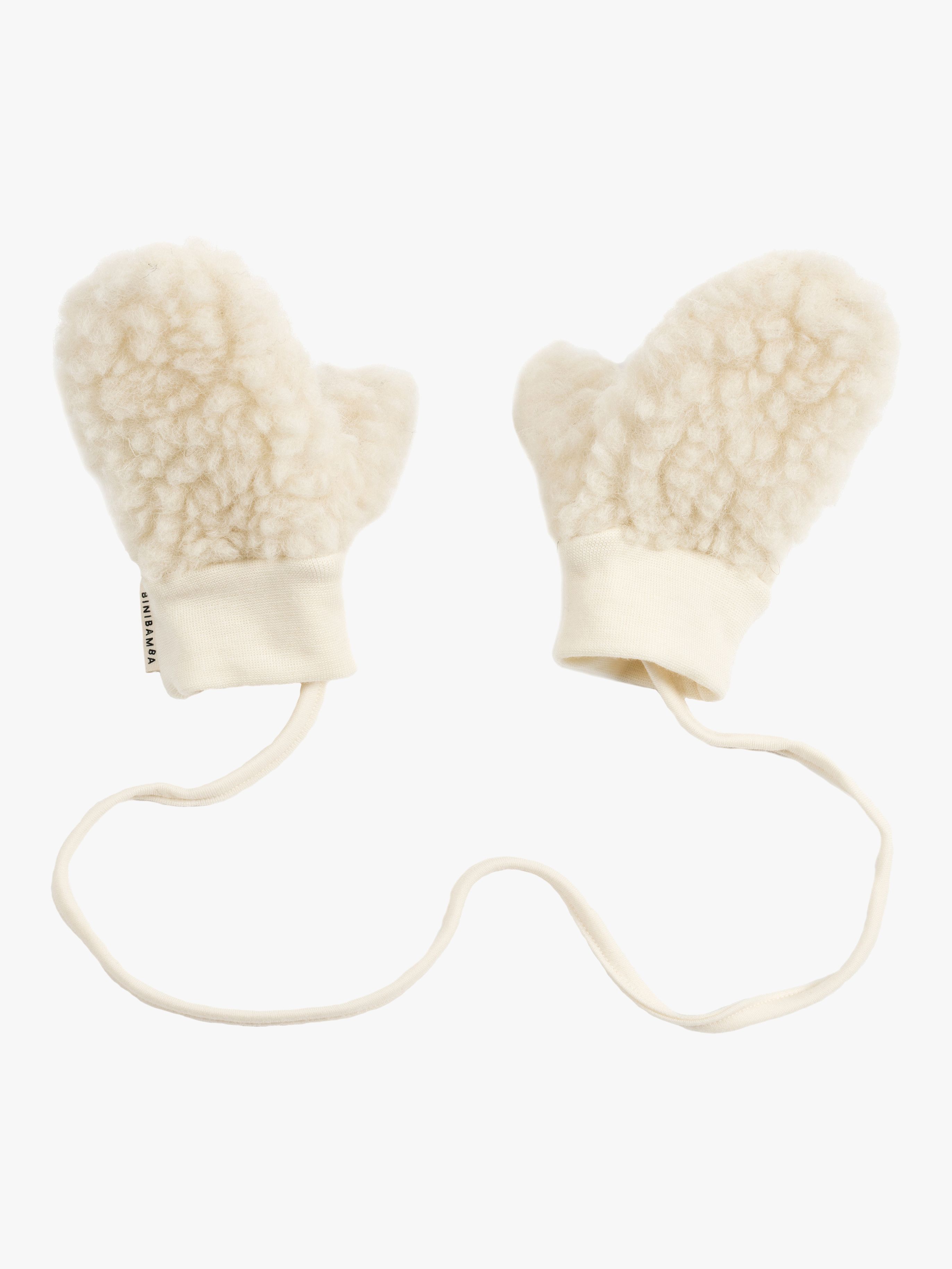 Merino Fäustlinge, Milk, 2-3 Jahre
