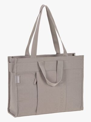 Lässig Tote Wickeltasche, Taupe