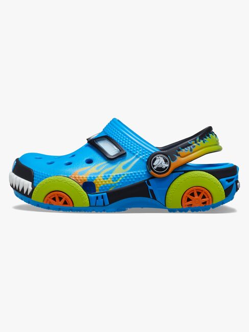 Crocs Classic IAM Monster Truck Kids Sandalen, Neon Ocean