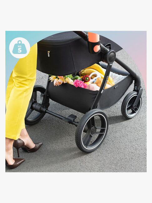 Kinderkraft NEA 2-in-1 Kombikinderwagen, Platinum Grey