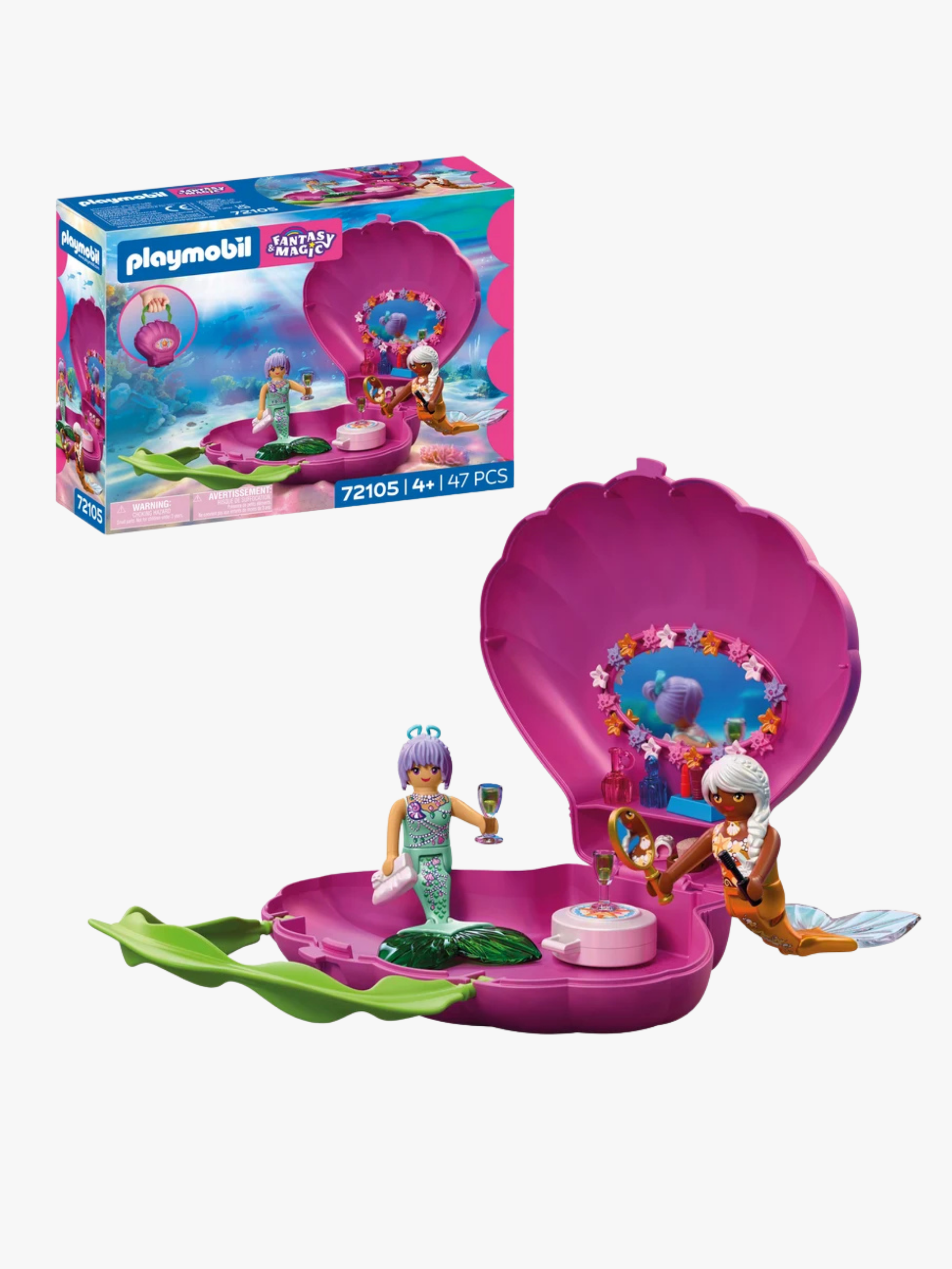 Playmobil Fantasy og Magic 72105 Muscheltasche Meerjungfrauen