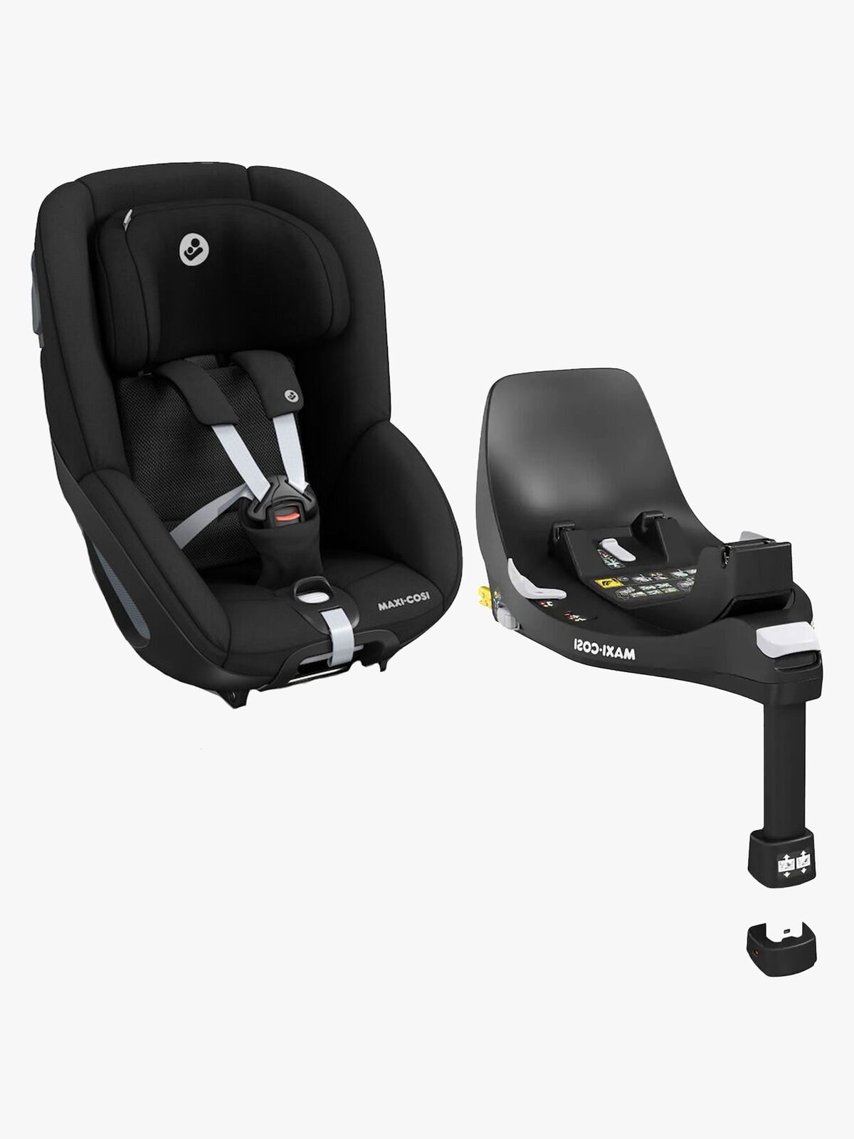 Maxi-Cosi Pearl 360 Kindersitz inkl. FamilyFix 360 Basis, Authentic Black