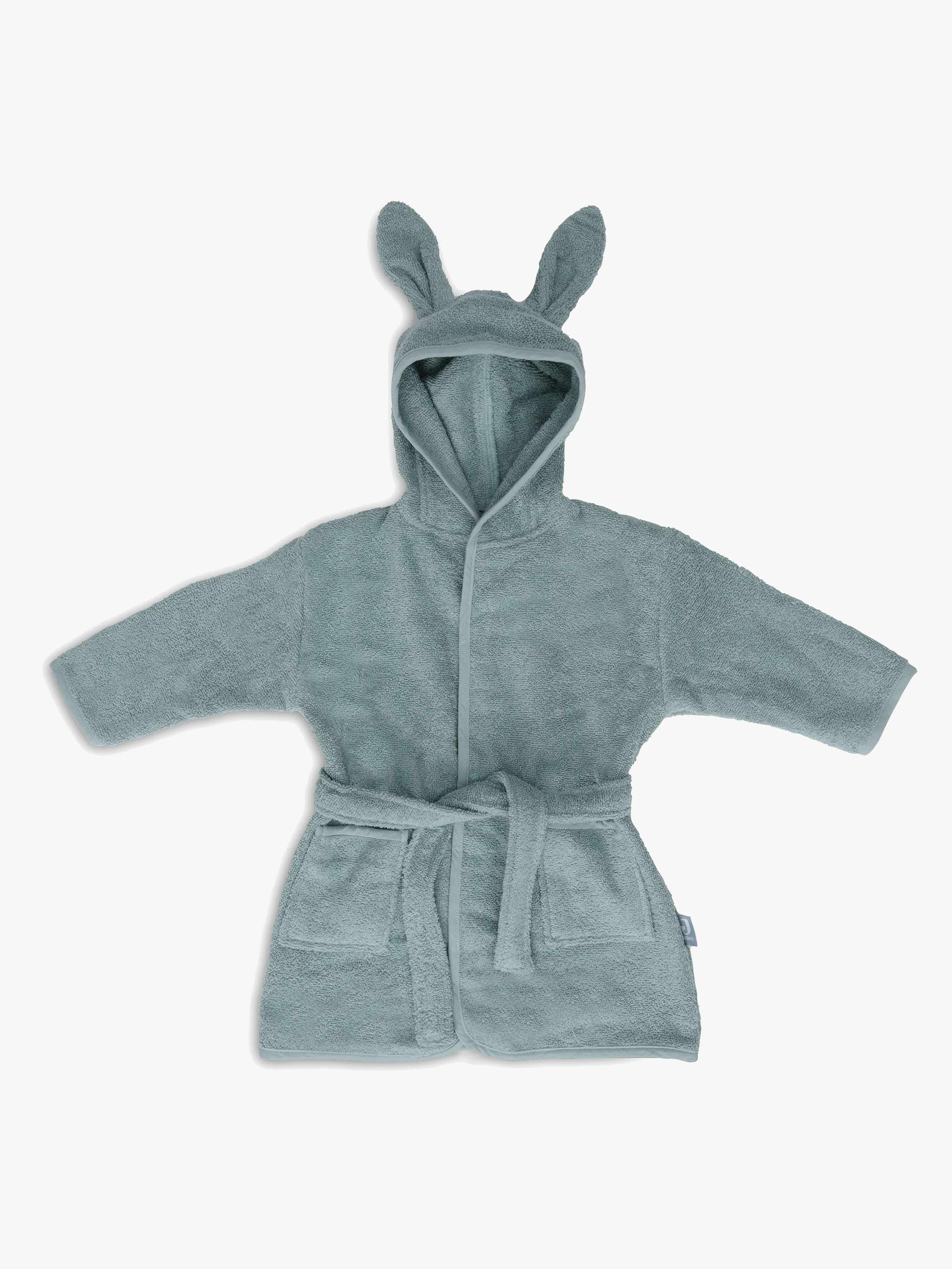 Jollein Bademantel, Sea Green, 3-4 Jahre
