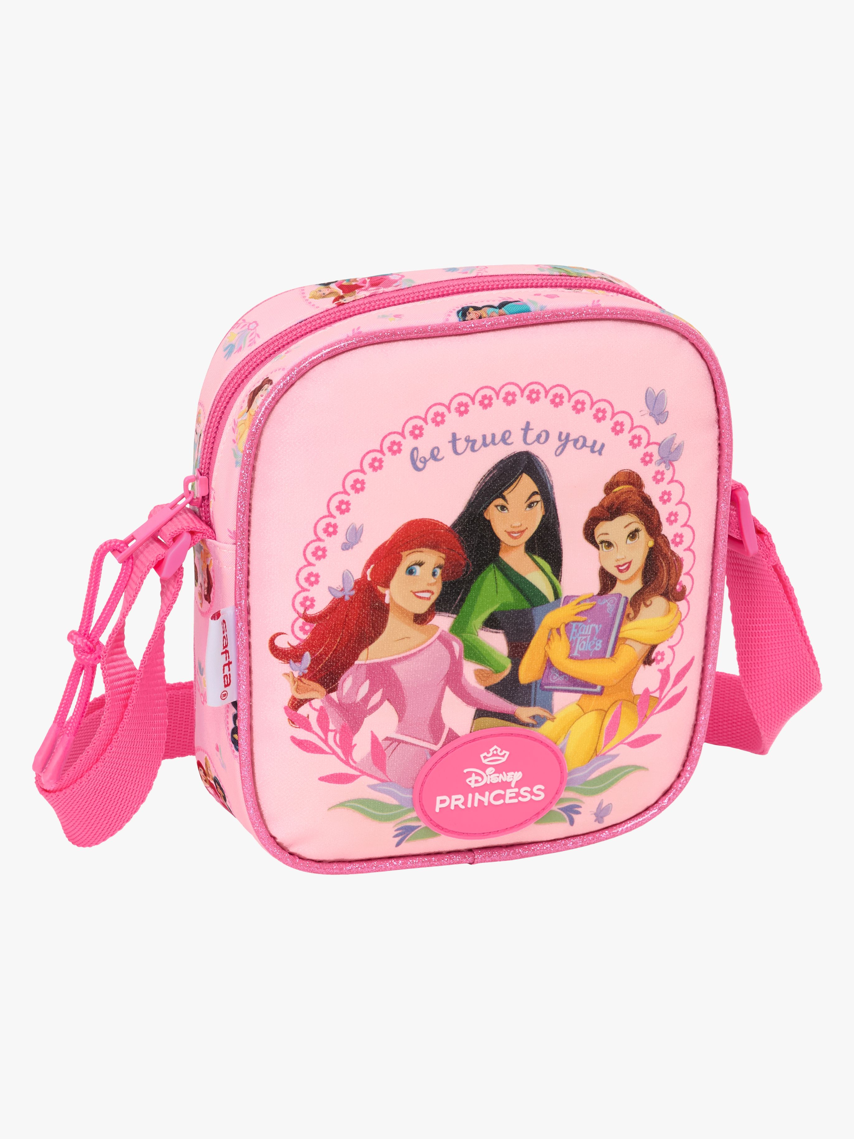 Disney Prinzessinnen Schultertasche, Rosa