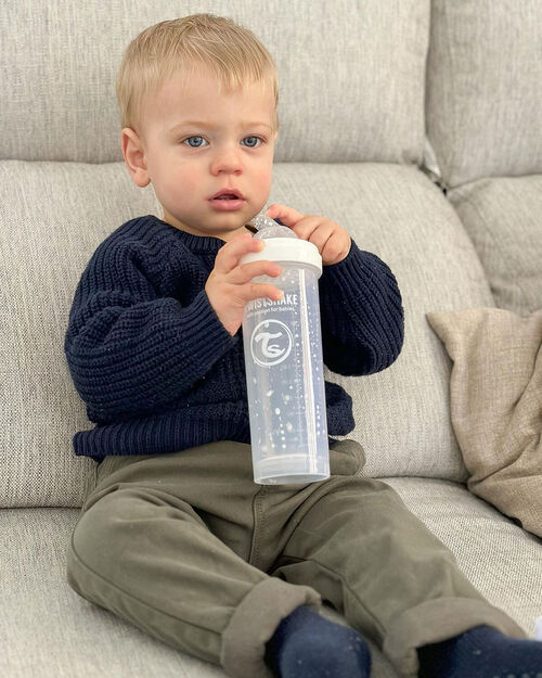 Twistshake Babyflasche Anti-Kolik 330ml, Weiß