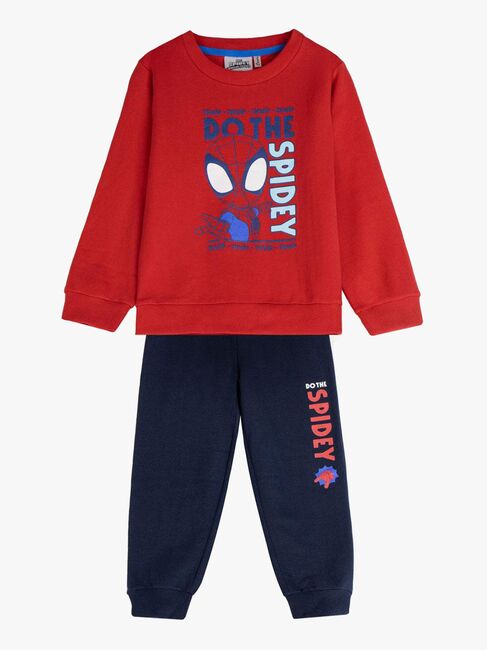 Spidey And His Amazing Friends Pulli & Hose Set, Rot/Blau
