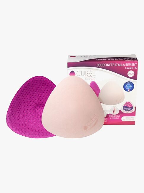 Cache Coeur CURVE Day Stilleinlage, Fuchsia