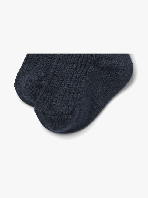 Wheat Ziggy Baby Socken 2er-Pack Wolle, Navy