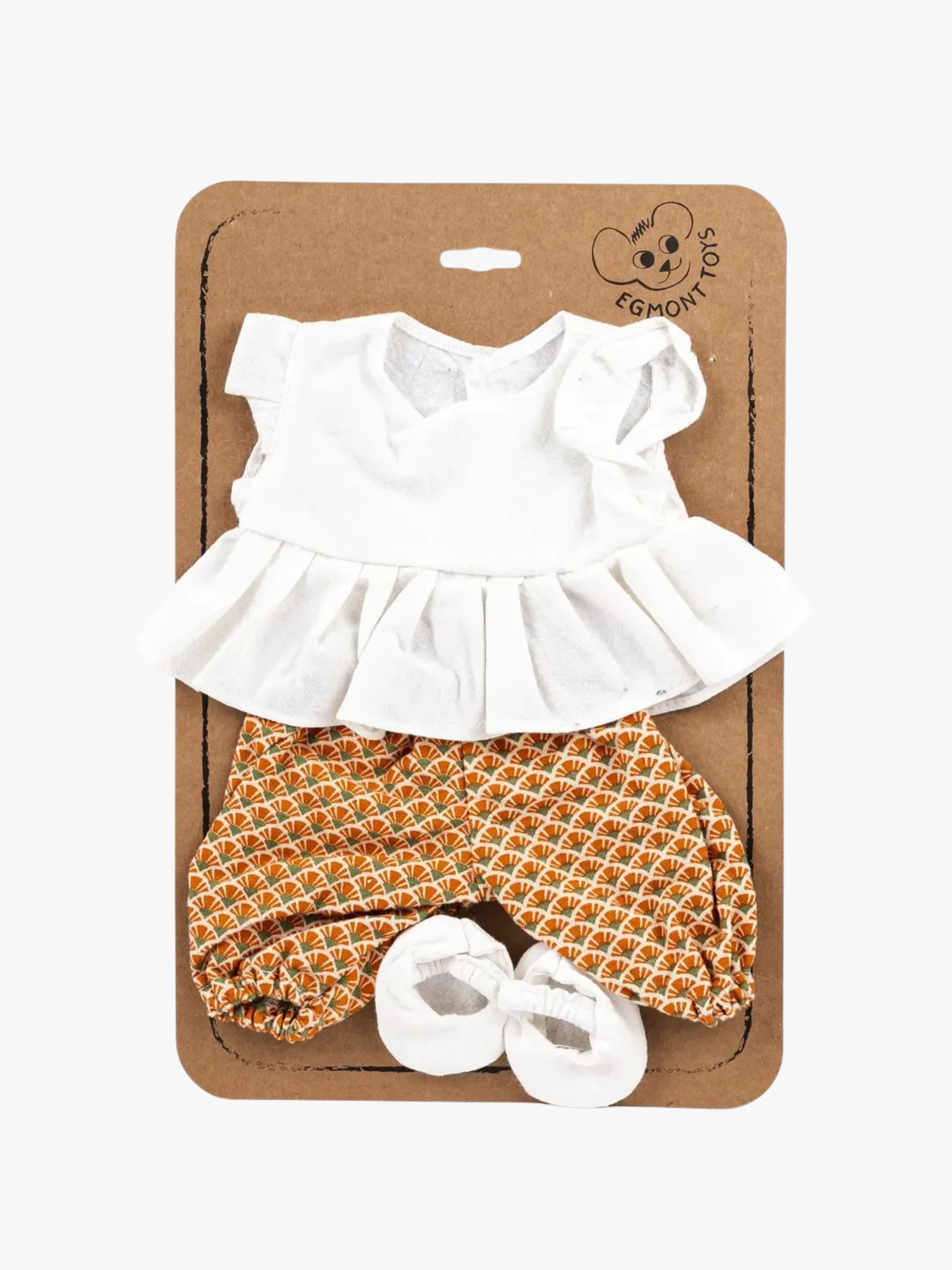 Puppenkleidung Shirt und Hose Tropisch
