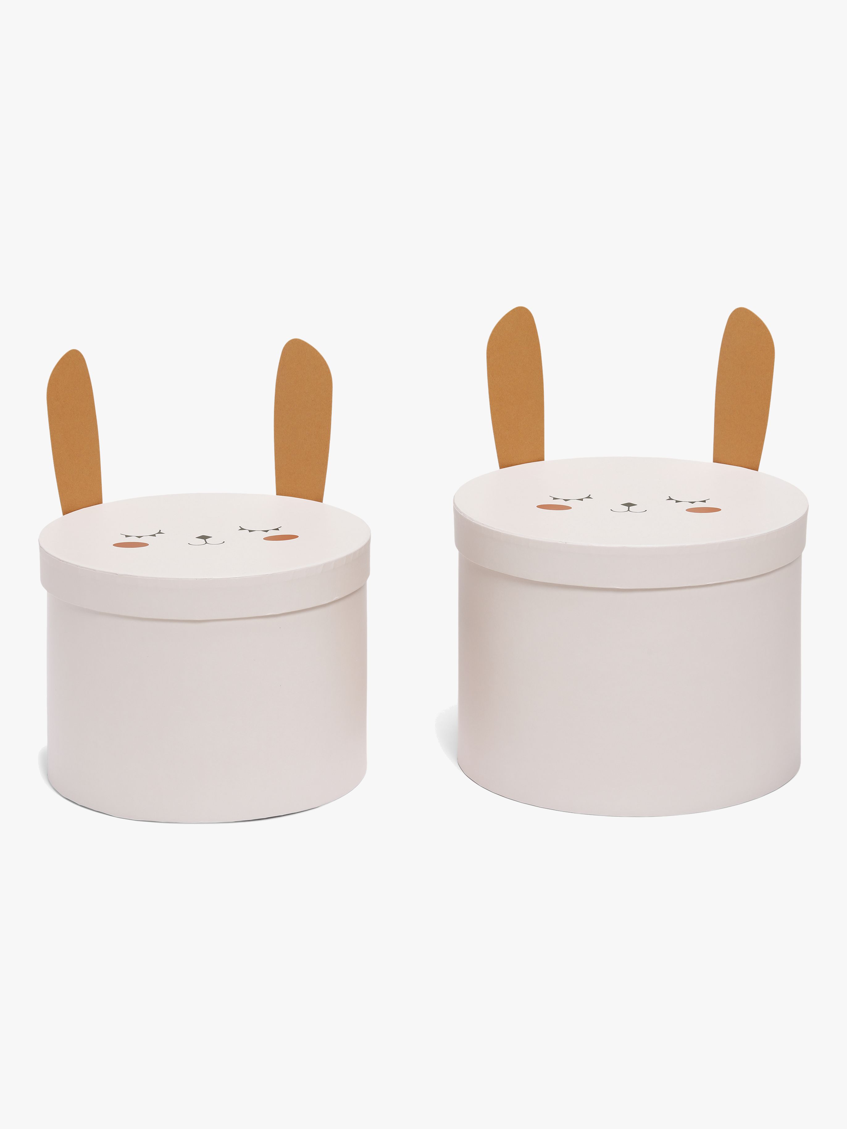 Alice &  Fox Aufbewahrungsboxen 2er-Pack Kaninchen, Rosa