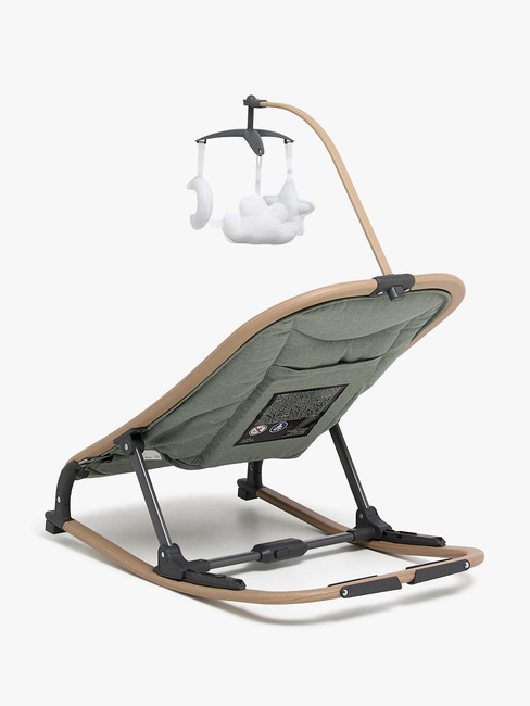 Beemoo PLAY Soothe Babywippe, Green Melange/Nature