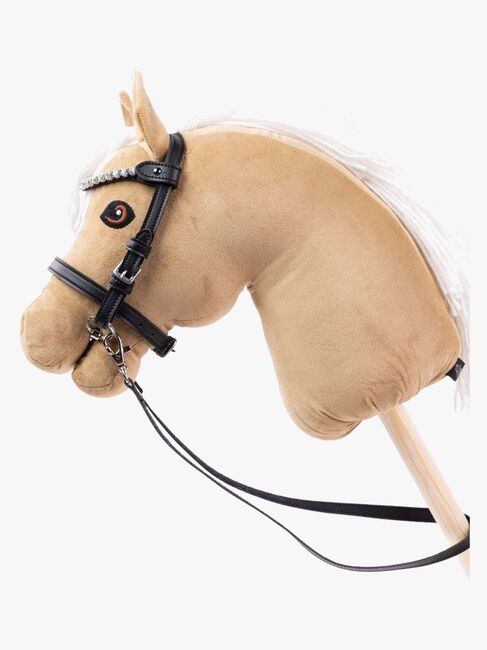 My Hobby Horse Zaumzeug mit Silbersteinchen, Braun