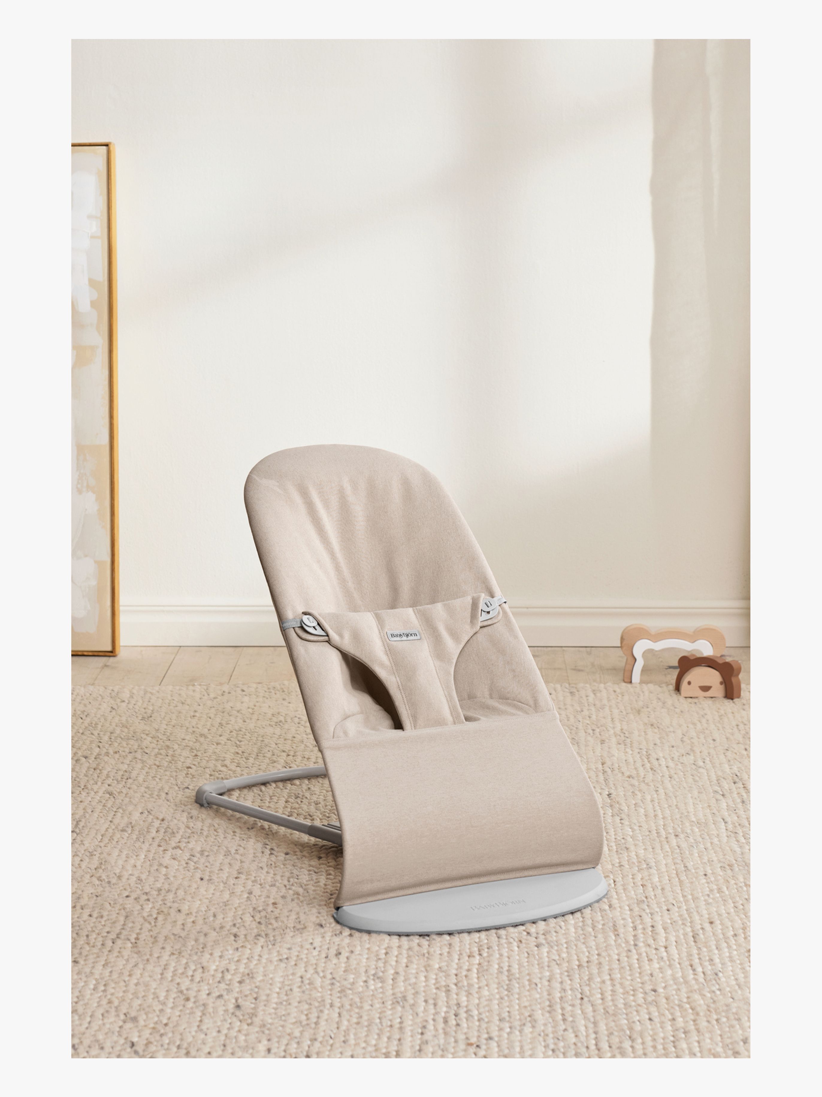 BabyBjörn Bliss Babywippe Gewebt Mélange, Beige