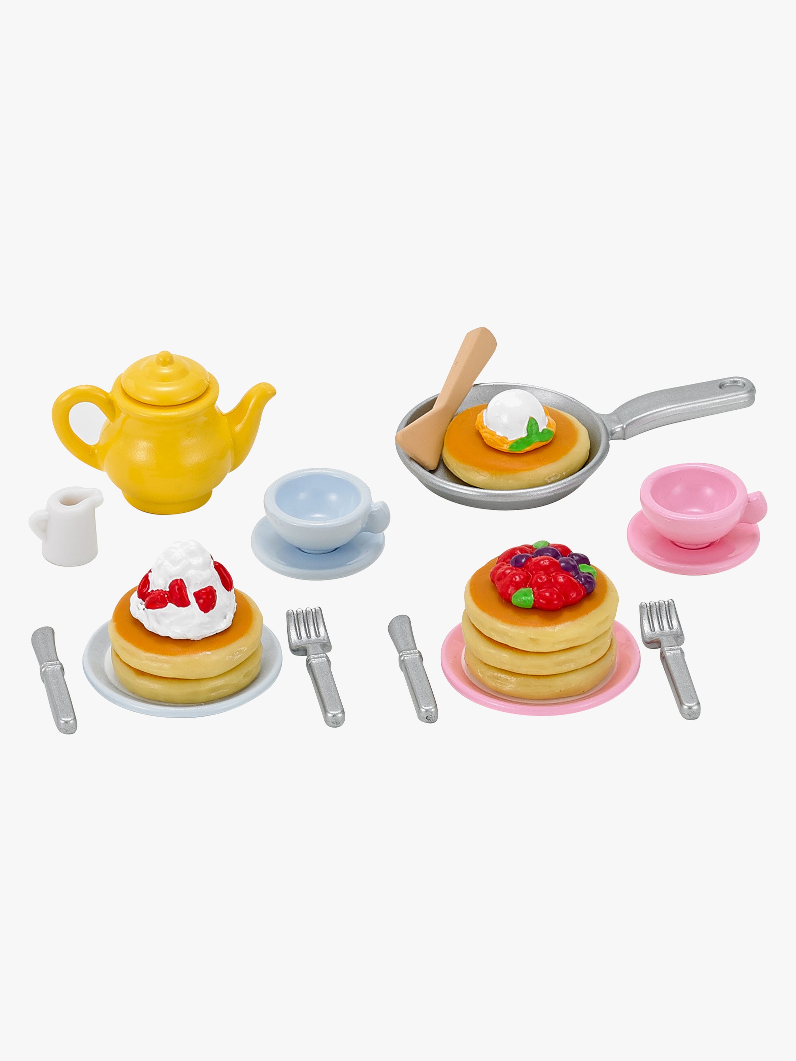 Puppenhauszubehör Pfannkuchen-Set