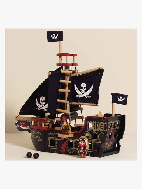 Le Toy Van Barbarossa Piratenschiff & Figuren