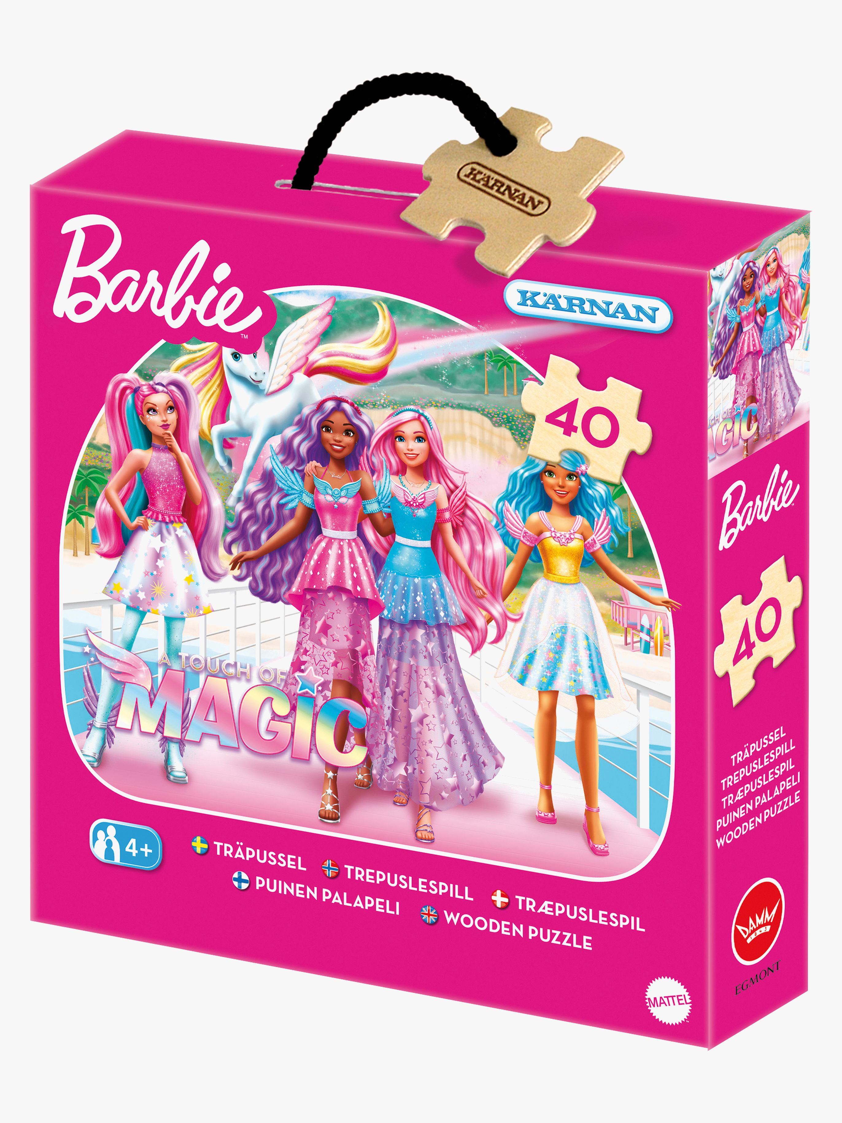 Barbie Holzpuzzle 40 Teile