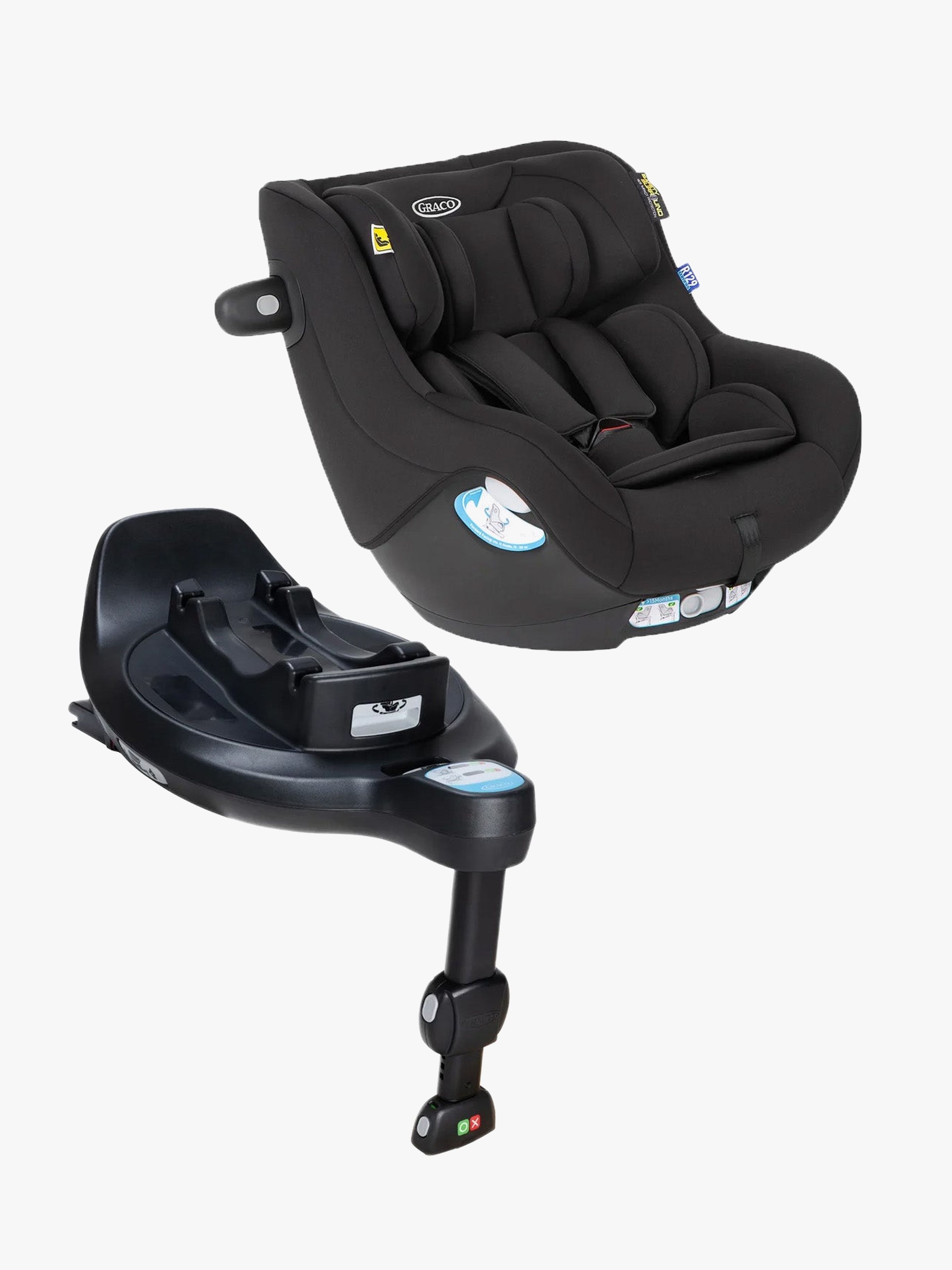 Graco SnugGo Kindersitz inkl. Basis, Midnight