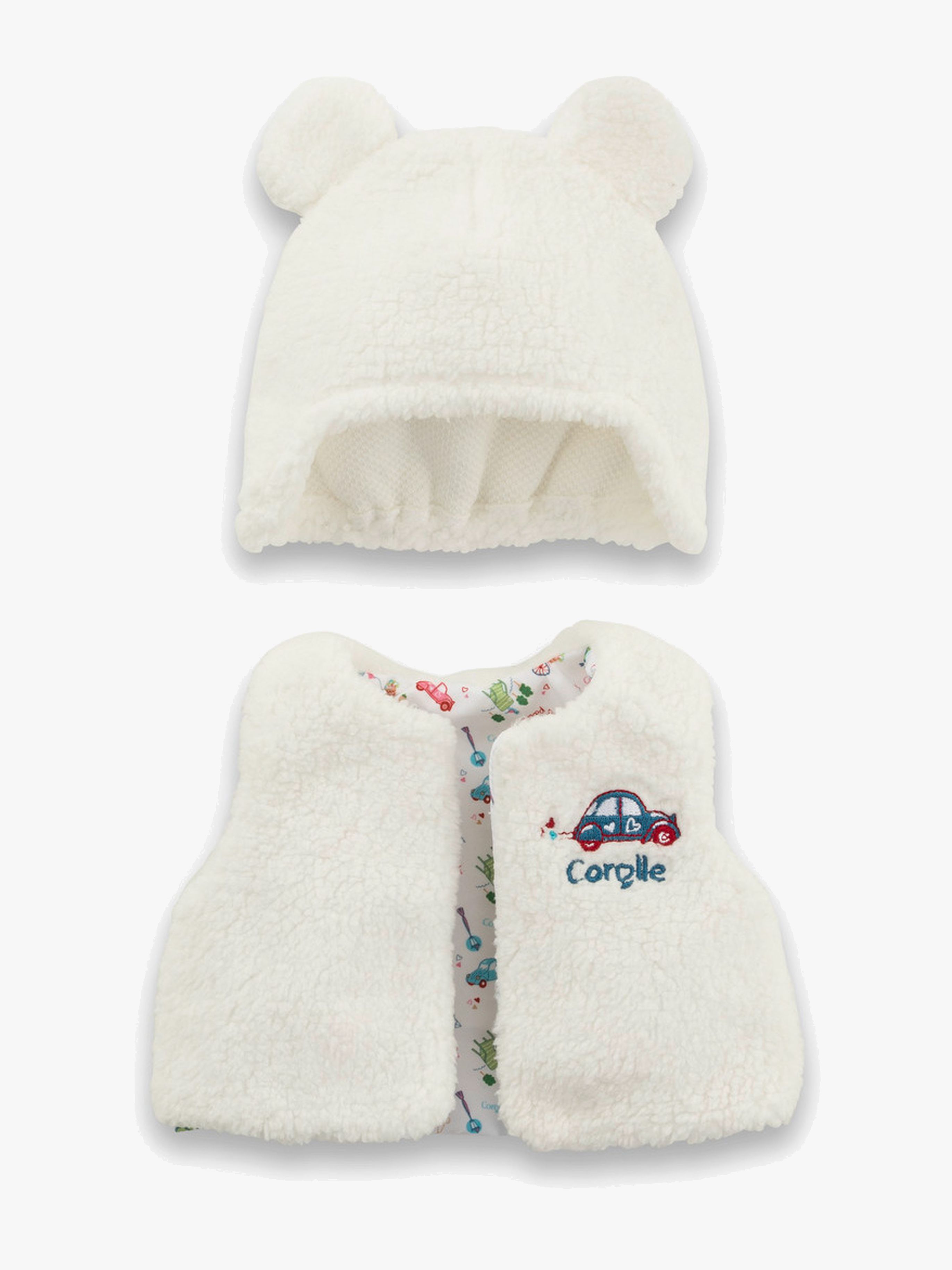Corolle Puppenkleidung Mütze &  Weste 30 cm