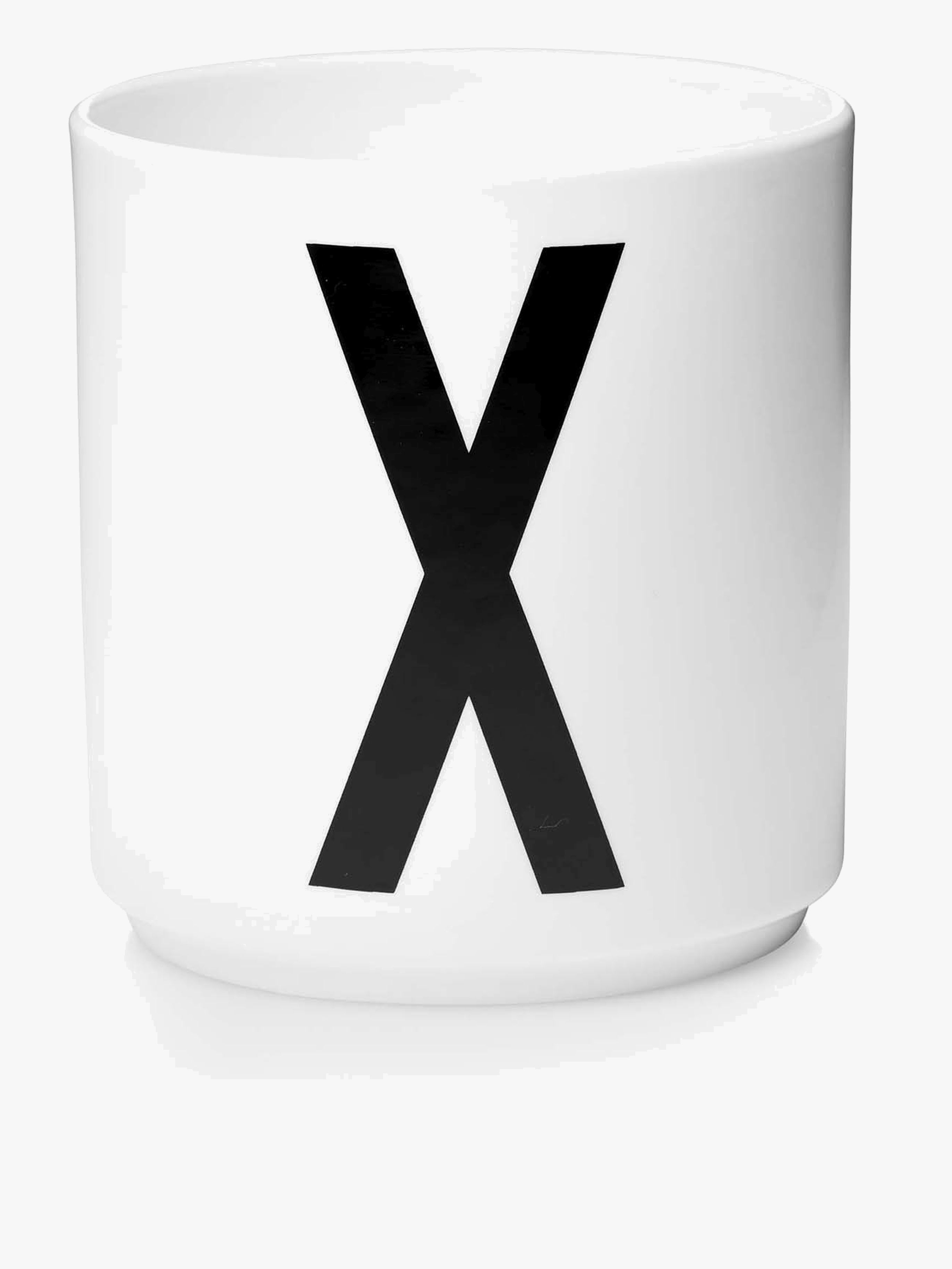 DL Becher Keramik X, Weiß