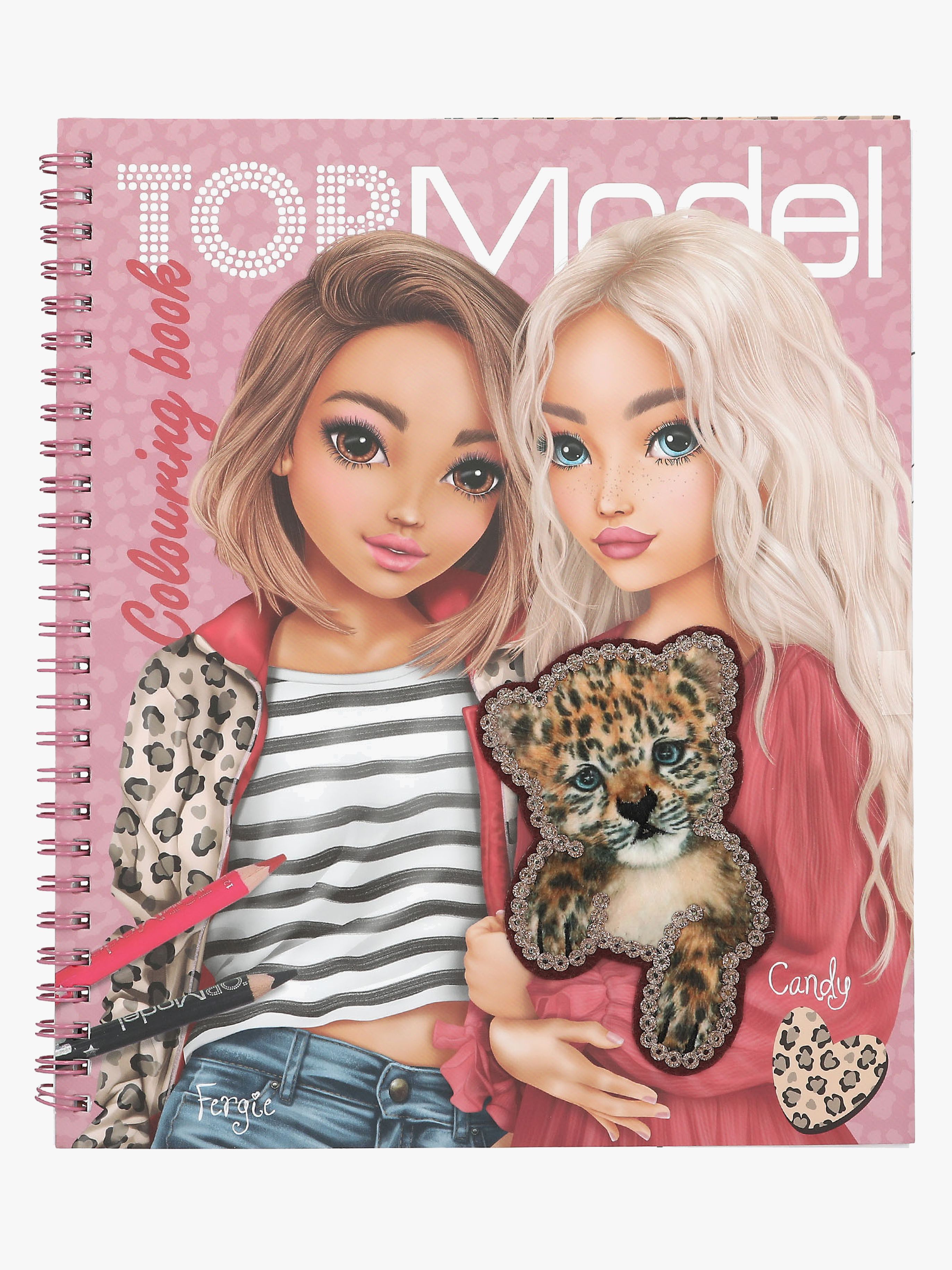 TOP Model LEOHEART Malbuch mit Pailletten