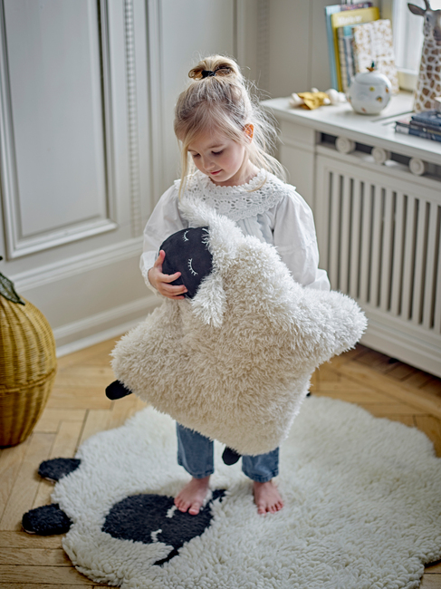Bloomingville Dolly Teppich 84, Weiß
