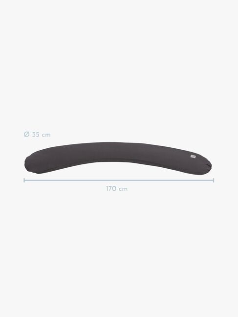 Beemoo CARE Schwangerschafts- & Stillkissen, Dark Grey
