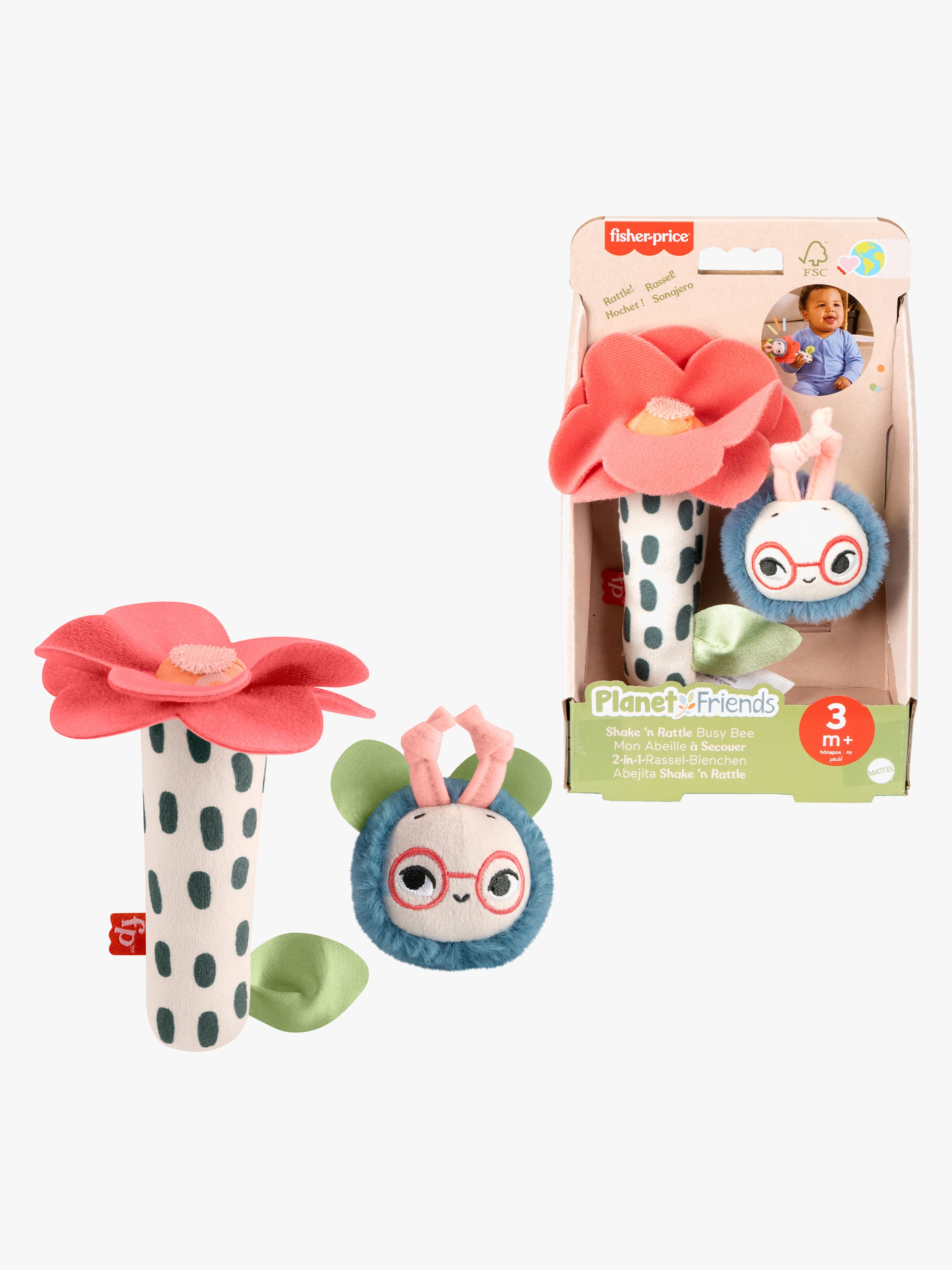 Fischer-Price Shake & Rassel Busy Bee, Babyspielzeug