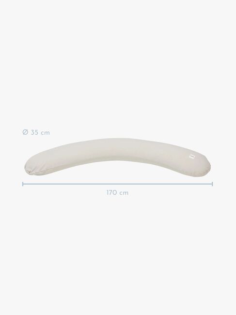 Beemoo CARE Schwangerschafts- & Stillkissen, Light Grey